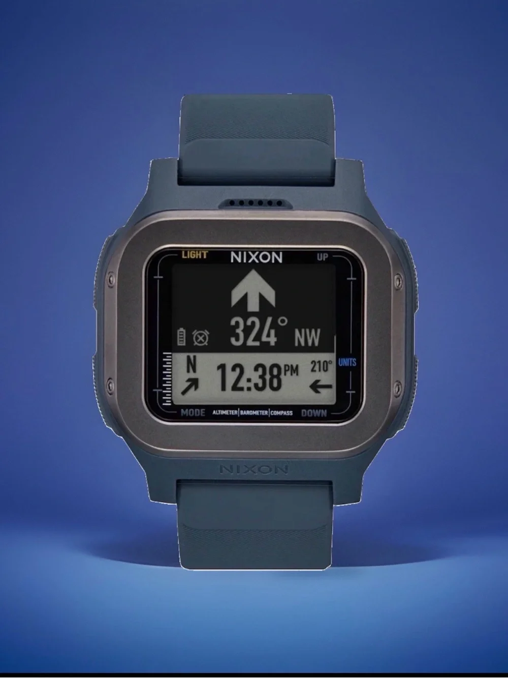 Nixon Regulus Expedition (Navy) with Altimeter, Barometer, Compass and Temp